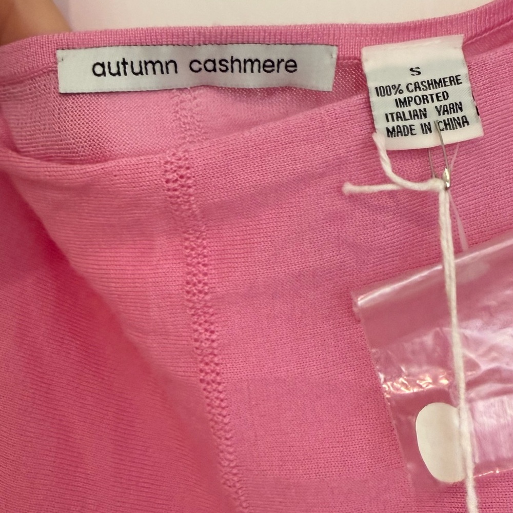 Autumn Cashmere Pink Side-Tie Boatneck Top - Picture 4 of 5
